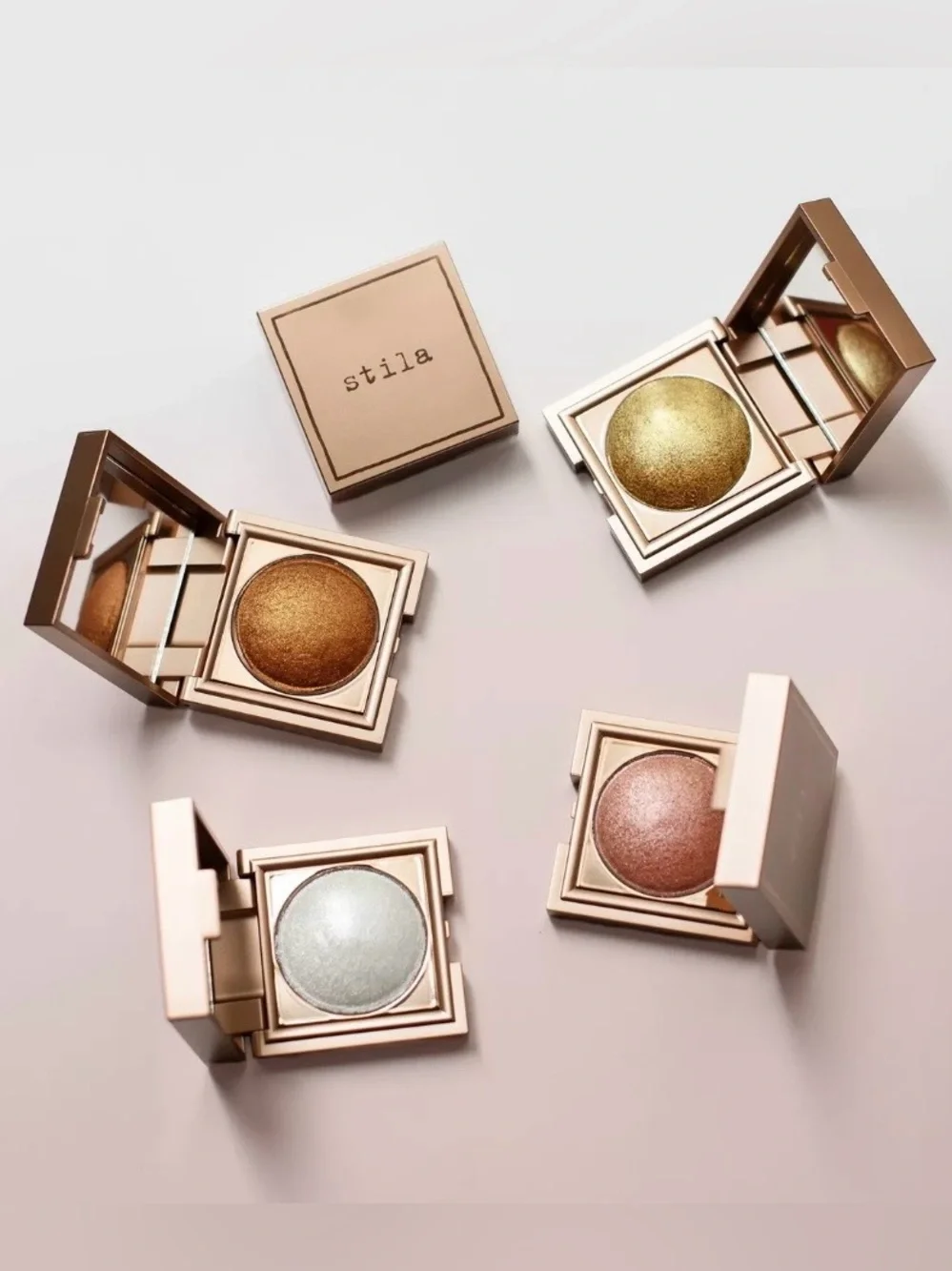 Stila Heaven's Dew All Over Glimmer Silverlake glossy white pearl